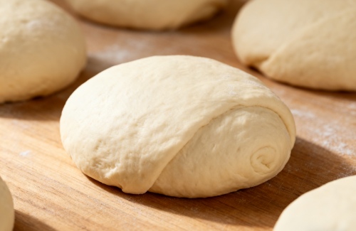 Flour improvers in dough